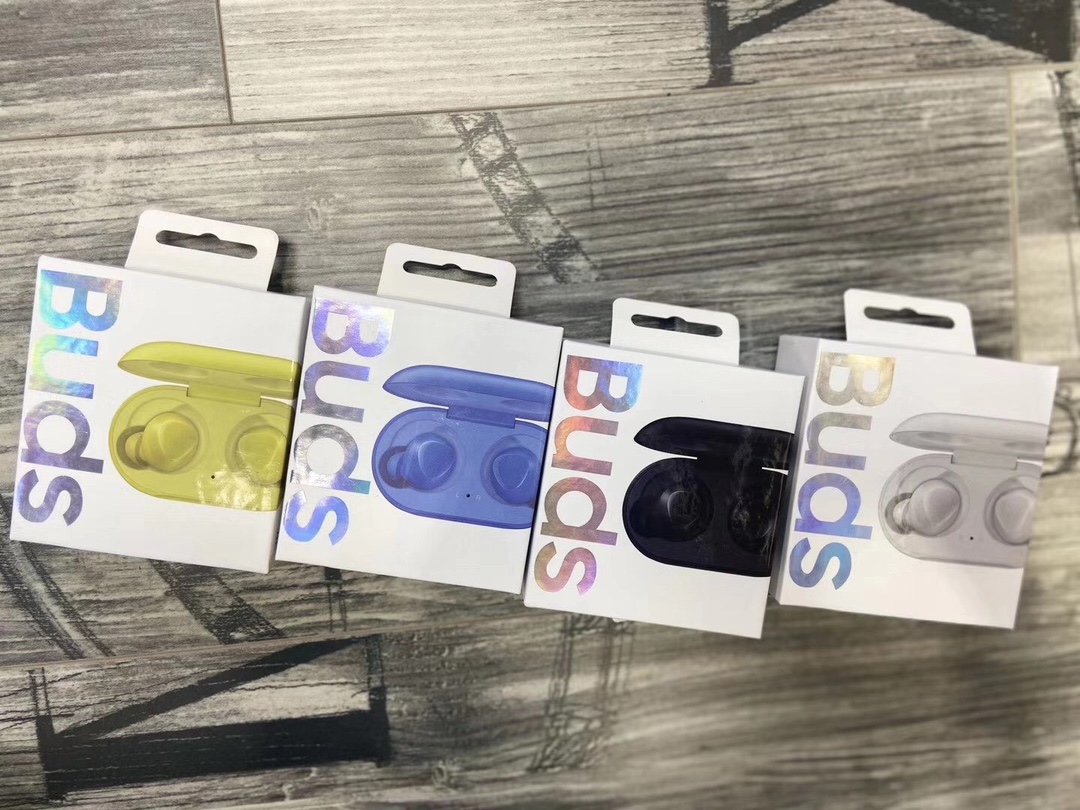 三星Buds真无线双耳蓝牙耳机高版本 支持无线充功能 黄色 白色 蓝色 黑色 ④色可选