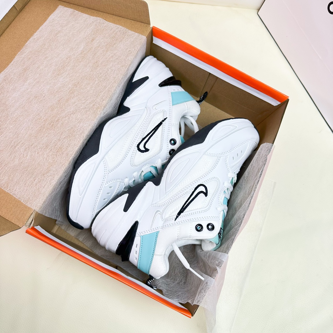  Nike 河北最高版本M2K Tekno老爹鞋 薄荷绿正确版型 图片实拍品质码数size：36～44码