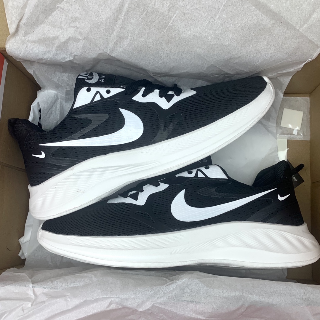 NK Zoom 网面飞织运动鞋 黑白 码数36-44 n001