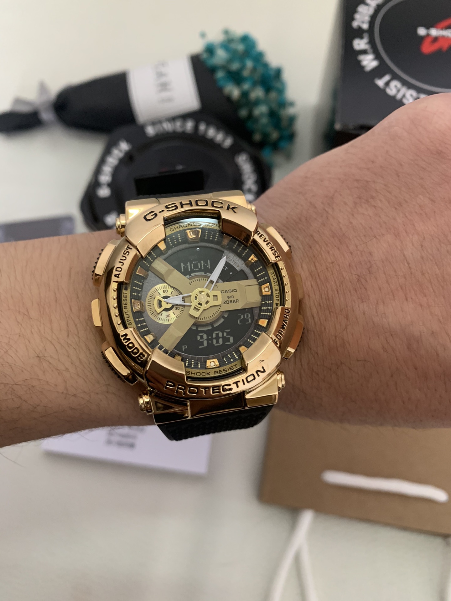卡西欧  gm-110金钢实拍图片