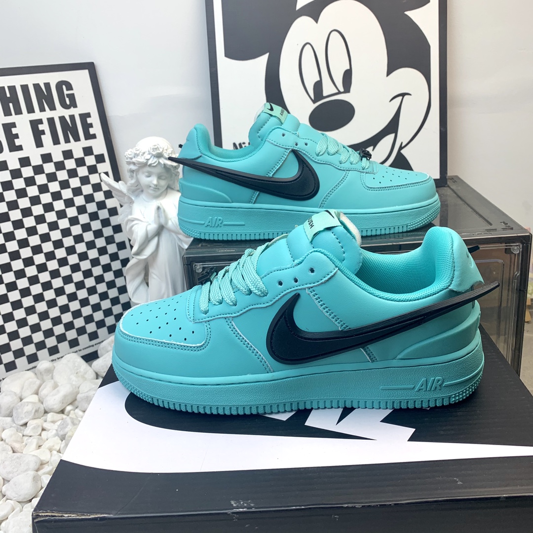 空军一号蒂芙尼绿 飞机钩 高版本 Nike Air Force 1 Low 尺码 36-44 男女现货 A2