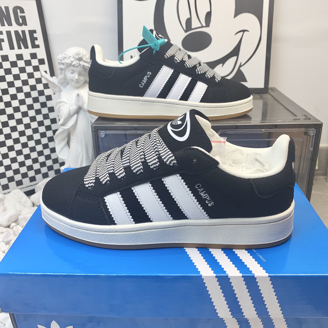  Adidas Originals Campus 00s 阿迪面包鞋黑白 高品质 码数36-44 男女现货 N1