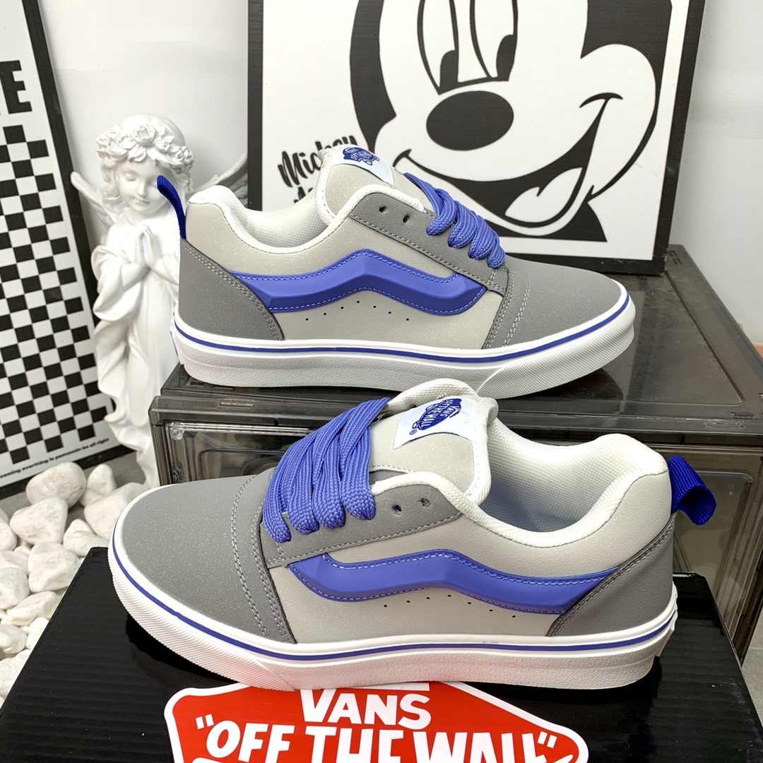  万斯 Vans Knu-Skool 海军蓝面包鞋 36-44码数 男女现货M1