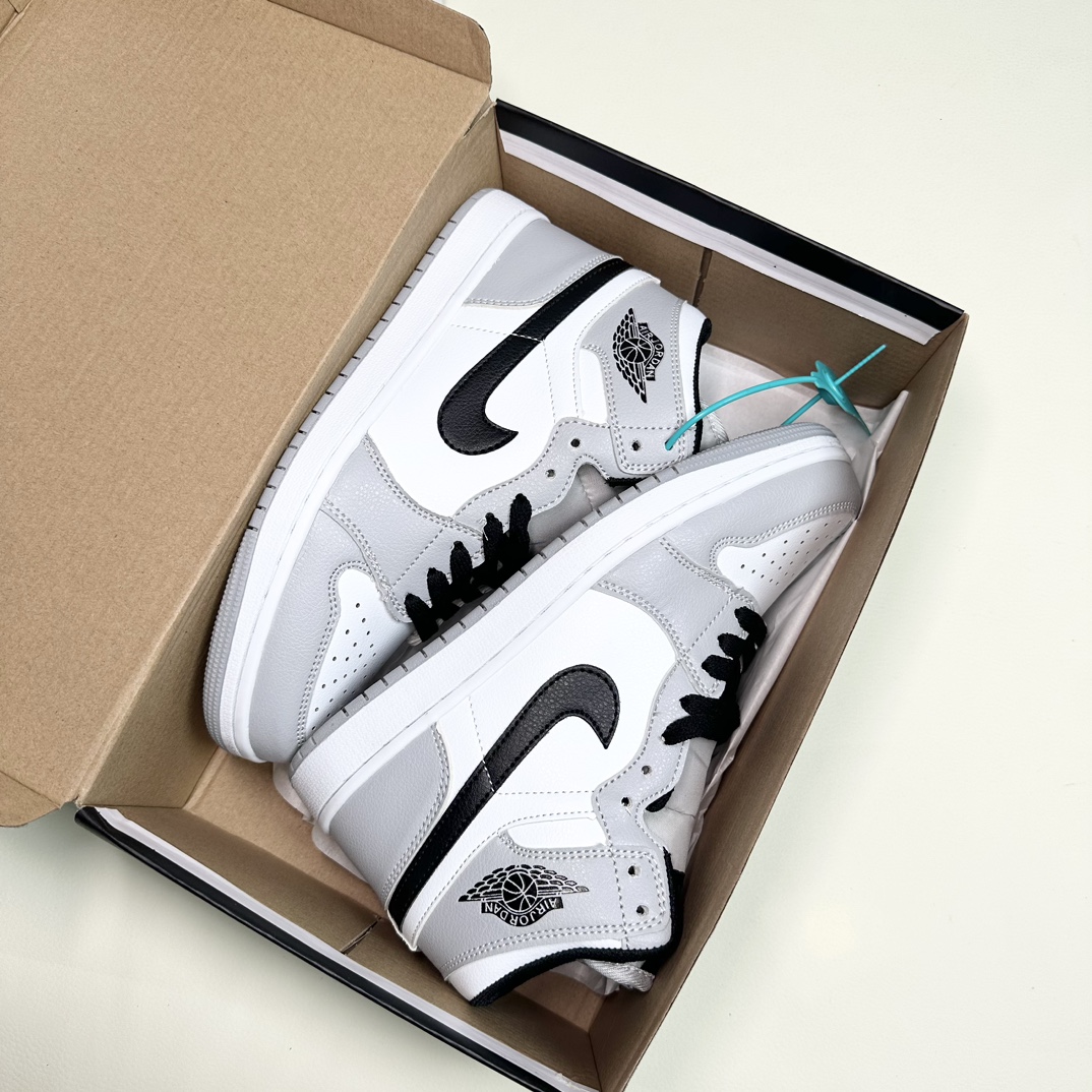  AJ1高帮烟灰色 莆田拉帮工艺码数36-44