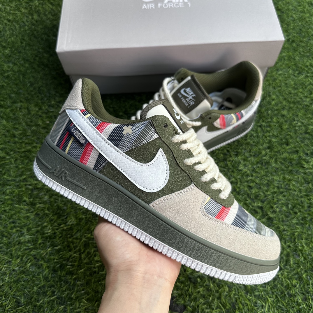  空军 迷彩军绿Size 36-44，橡胶大底代发