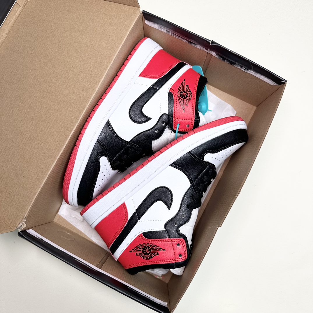  AJ1高帮白黑红 莆田拉帮工艺码数36-44