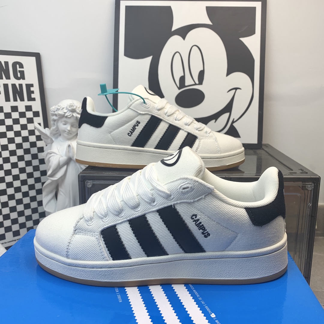  Adidas Originals Campus 00s 阿迪面包鞋白黑 高品质 码数36-44 男女现货 N1