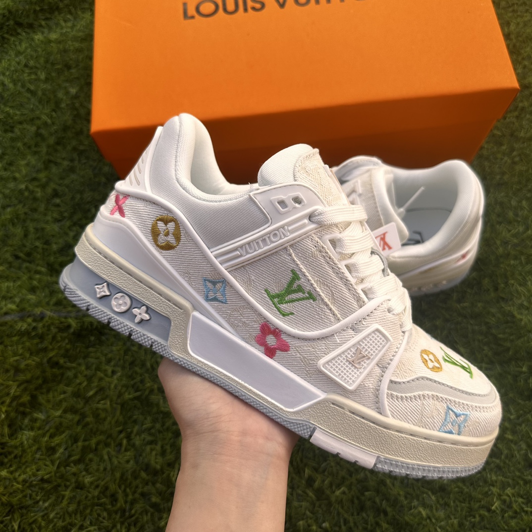 LV路易威登  飒米牛仔 size40一44  橡胶大底  套楦工艺