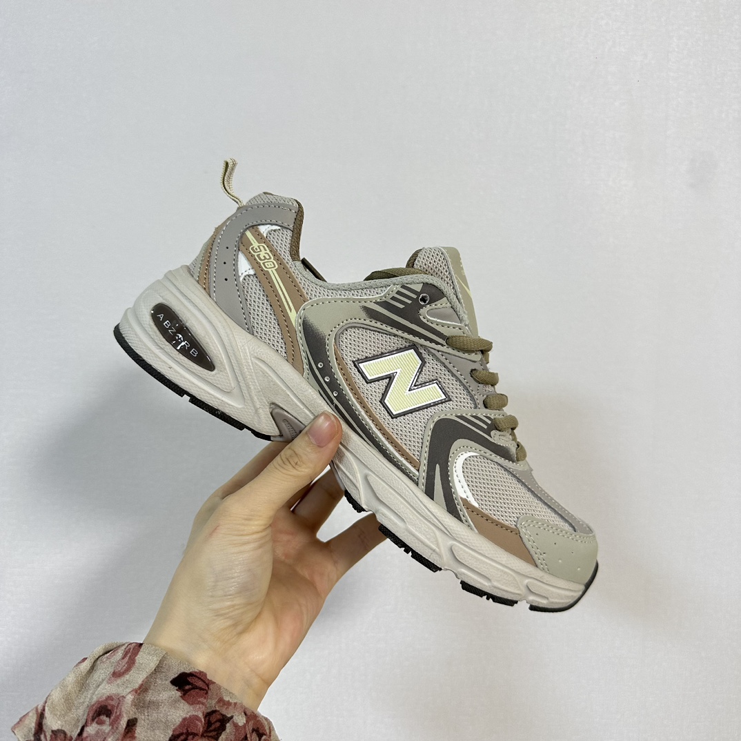 新百伦New Balance NB530大象灰复古老爹风网布跑步休闲运动鞋 码数size：36～44码
