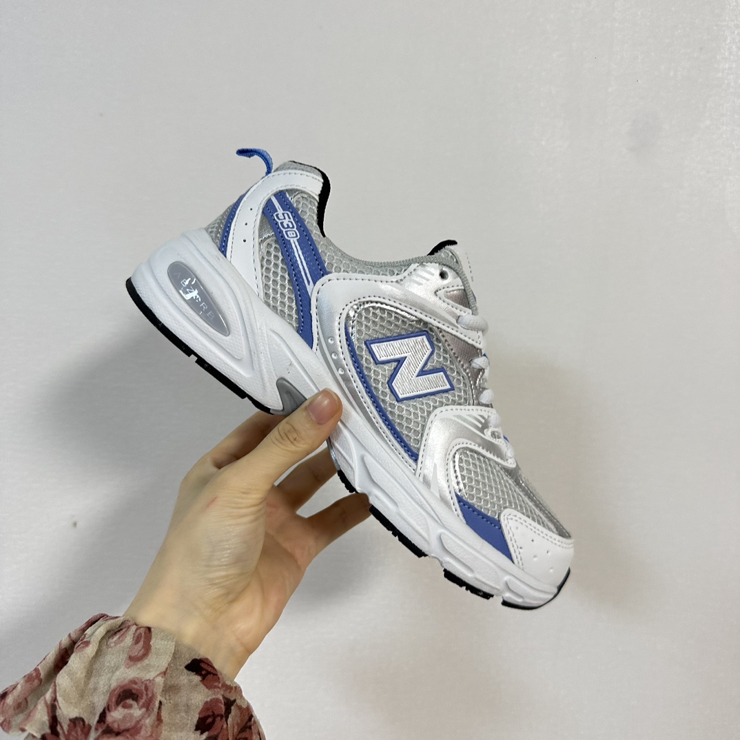 河北最高版本新百伦New Balance NB530大雪蓝 复古老爹风网布跑步休闲运动鞋 码数size：36～44码