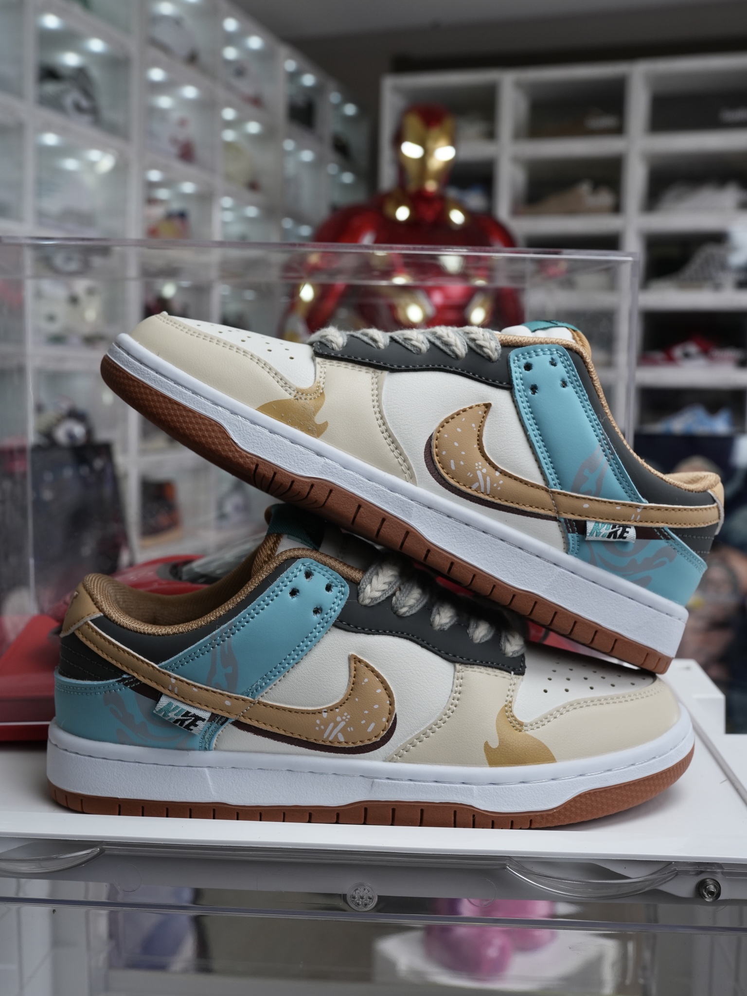 Nike Dunk SB双钩灰白蓝 尺码36-44 男女码现货
