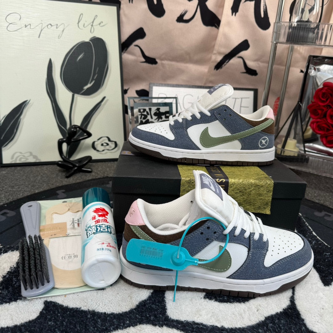  NK Dunk SB Low Retro 麂皮白蓝 码数36-44