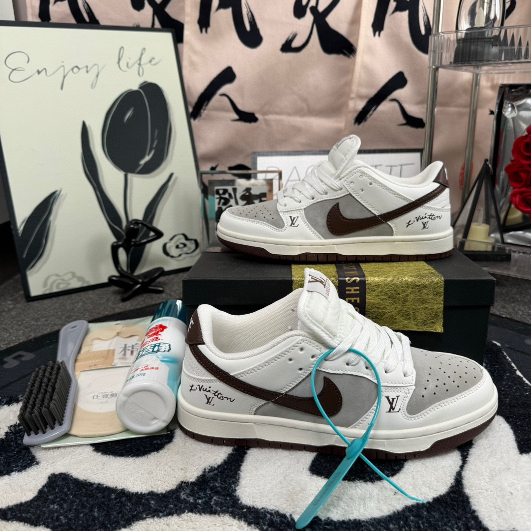  NK Dunk SB Low Retro Lv白灰棕 码数36-44