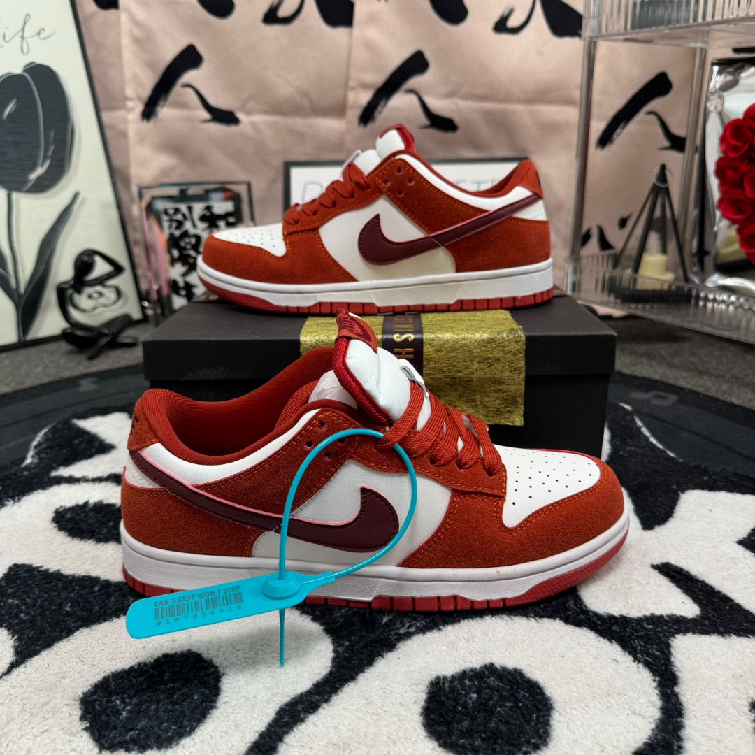 NK Dunk SB Low 情人节 橘红 码数36-44
