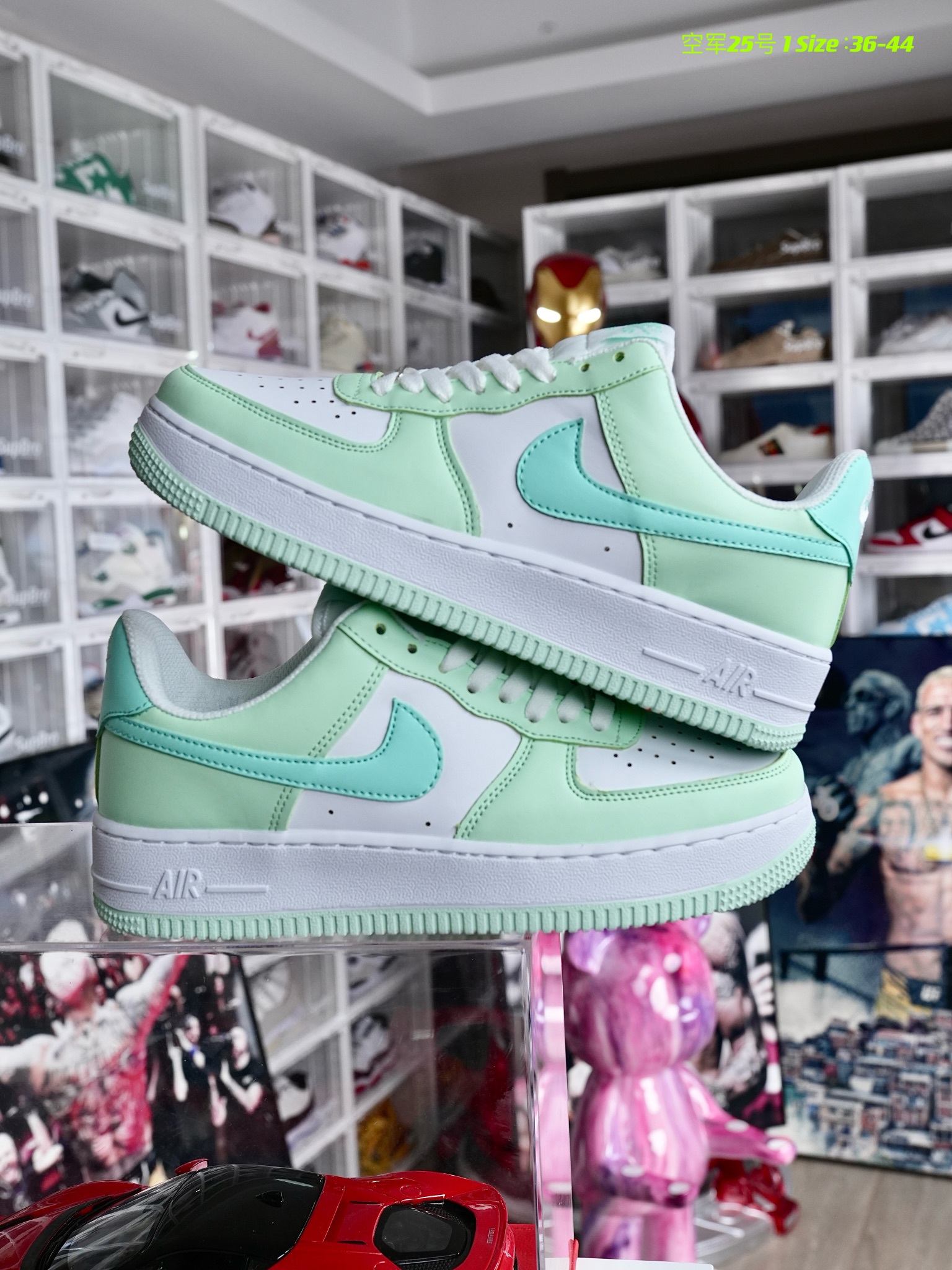  Nike Air Force 1 Low AF1 空军一号 白绿 尺码36-44 男女现货