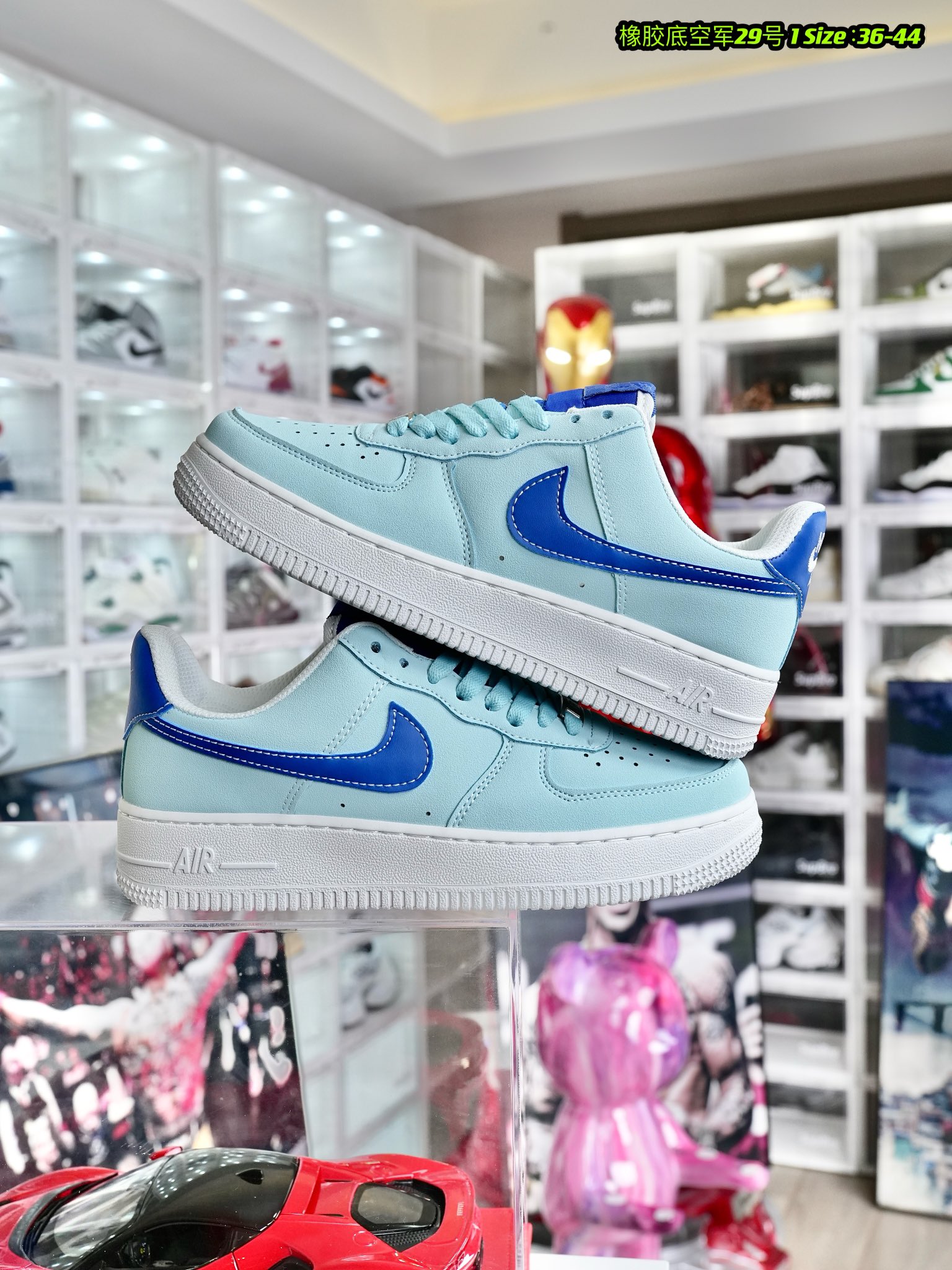 Nike Air Force 1 Low 深蓝勾 尺码：36-44 男女现货
