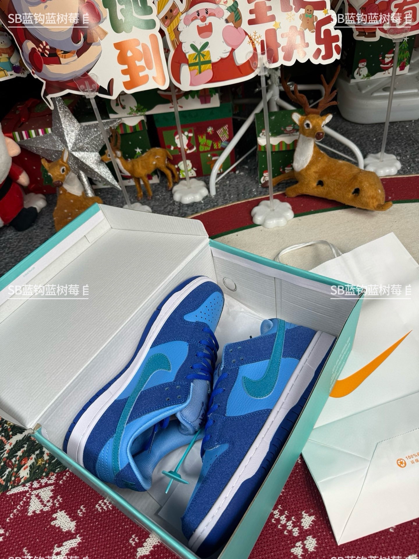  Nike Dunk SB 蓝莓 尺码36-44 男女码现货