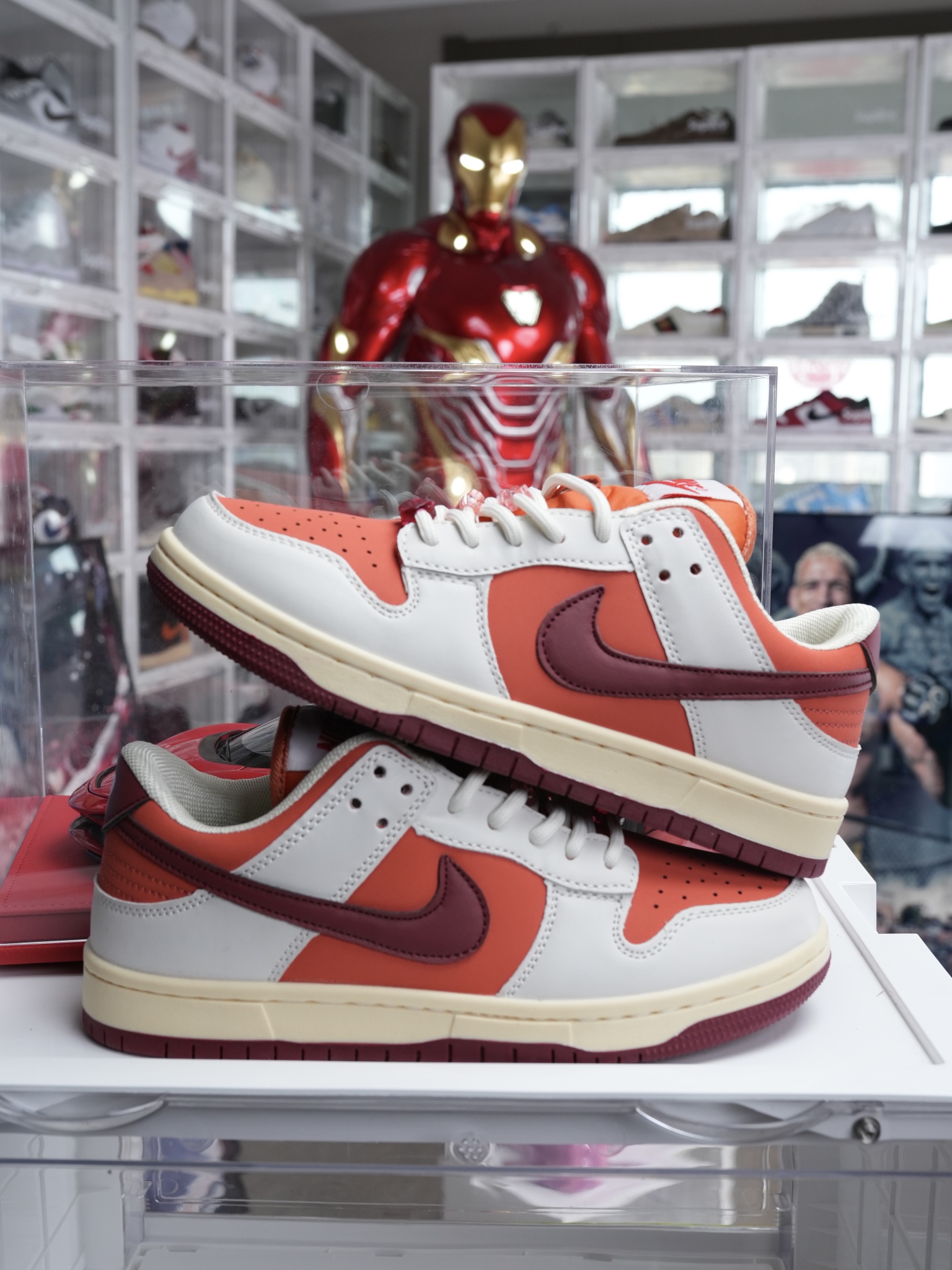 Nike Dunk SB橙色情人节 尺码36-44 自带气垫 男女码现货