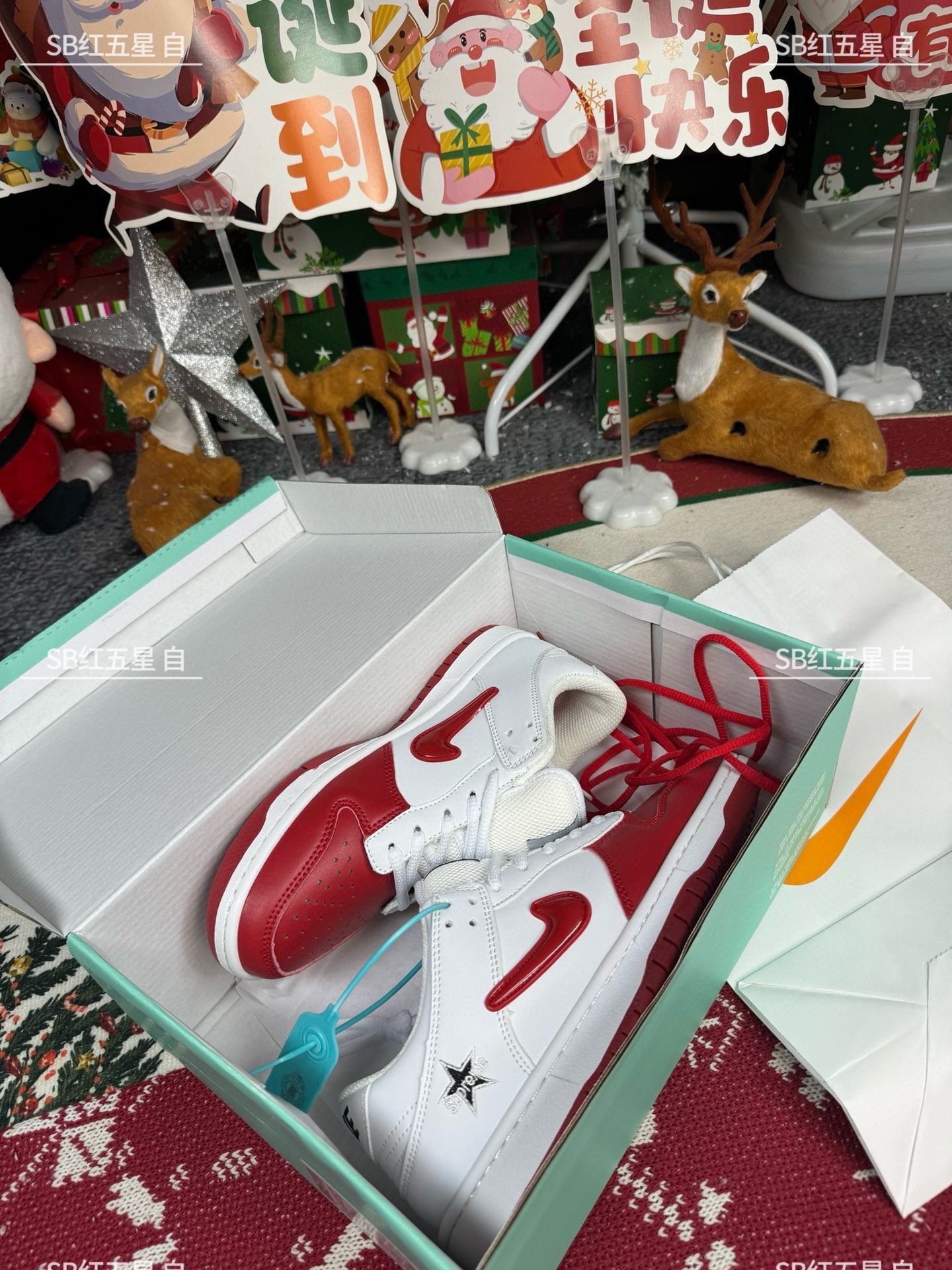  Nike Dunk SB 红色 尺码36-44 男女码现货