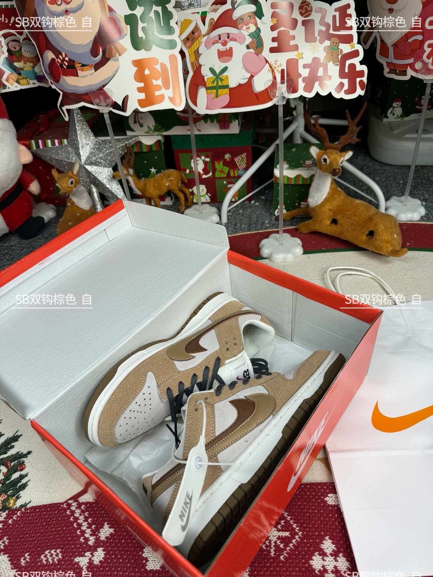  Nike Dunk SB 双勾棕色 尺码36-44 男女码现货