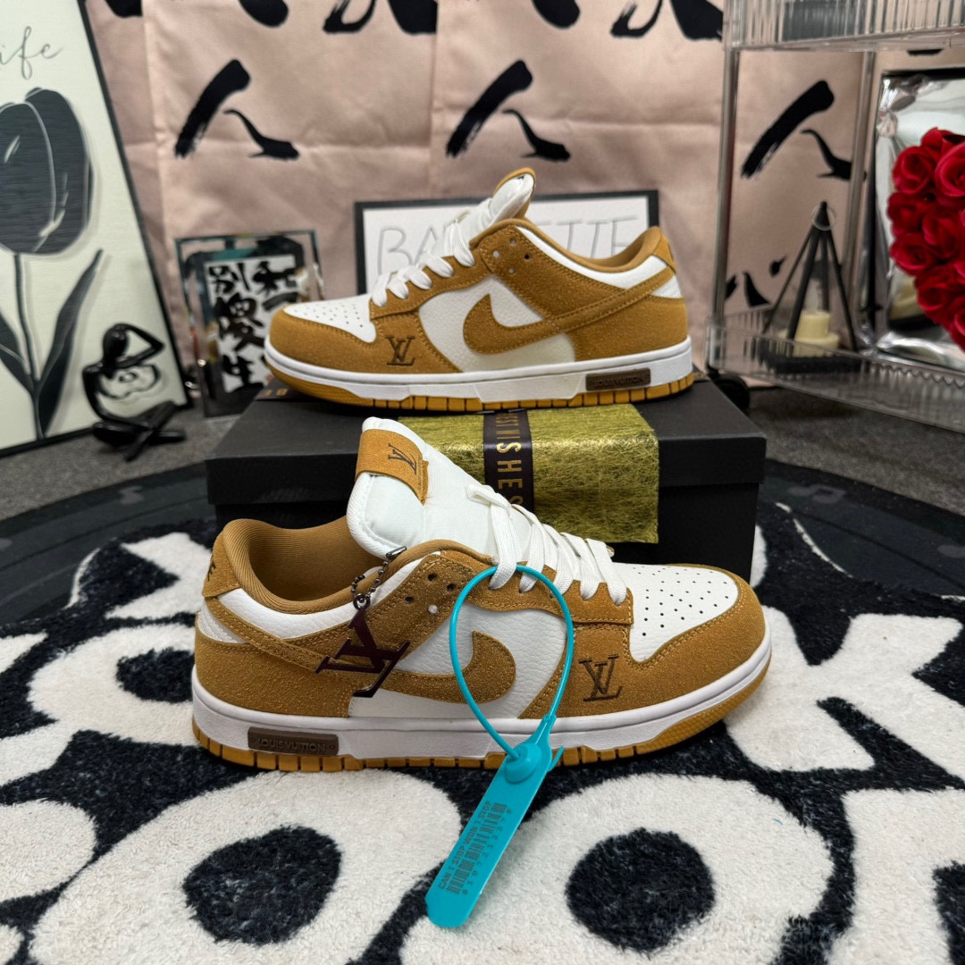 NK Dunk SB Low LV小麦色 码数36-44