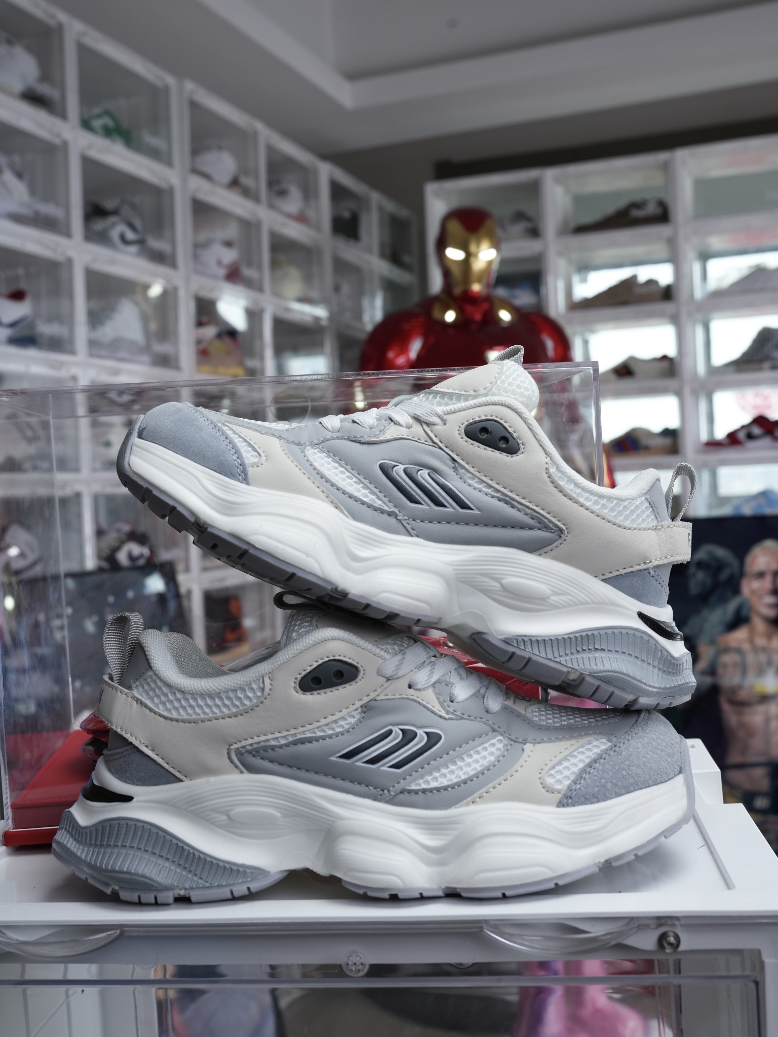 Balenciaga 巴黎老爹鞋白灰 36-44码 男女现货