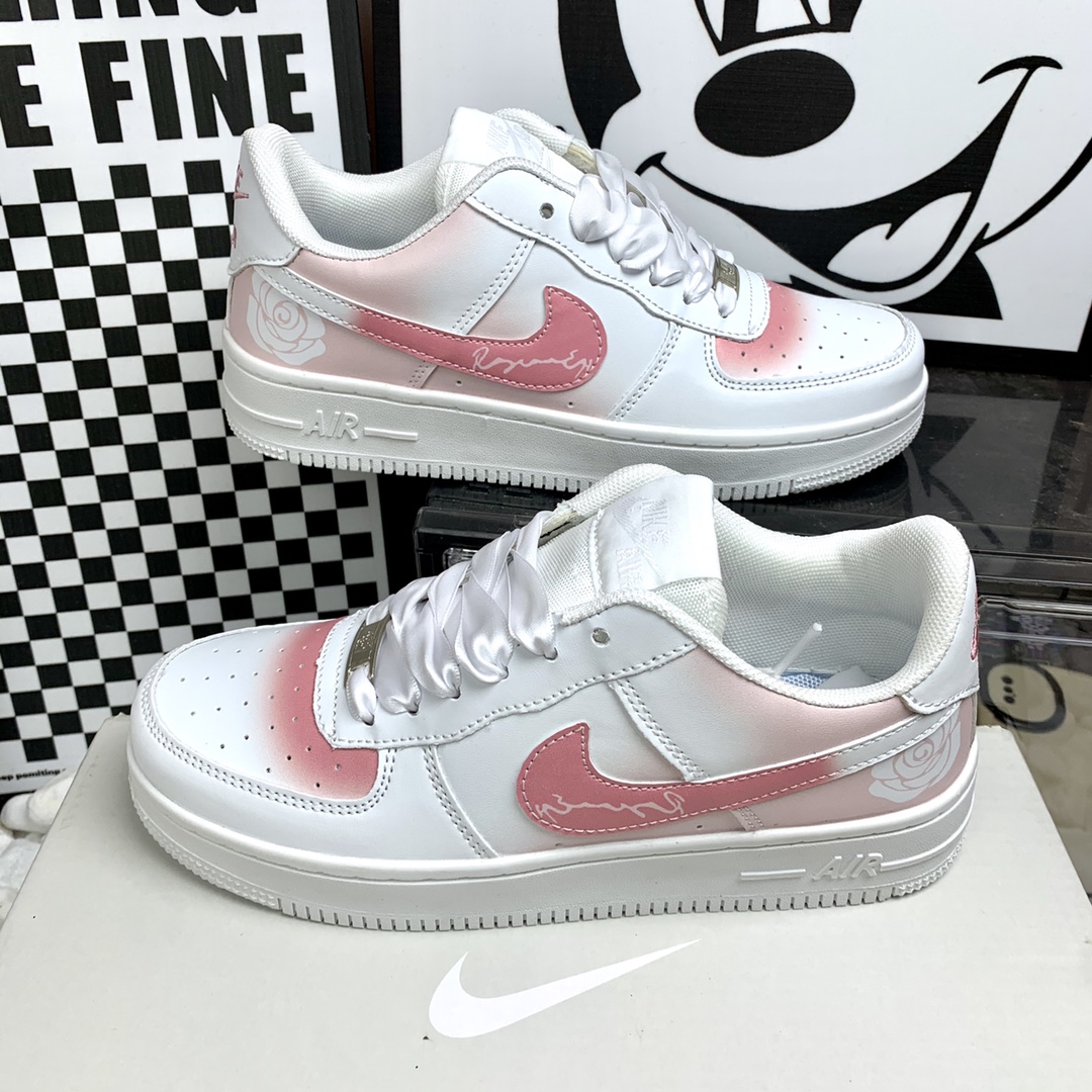  Nike AF1 空军一号 玫瑰之名 粉色 尺码36-44 男女码现货