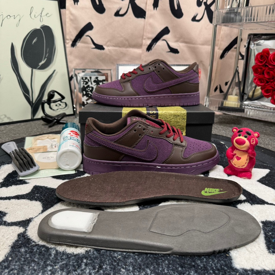  Nike SB Dunk Low 酒红情人节码数36-44 男女现货