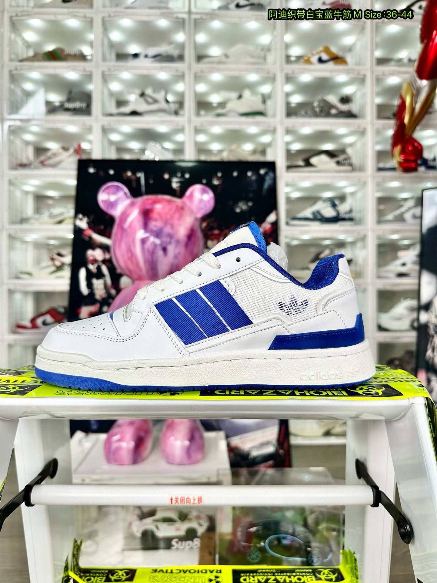  Adidas 阿迪达斯 阿迪 low 白蓝牛筋尺码36-44 男女码现货