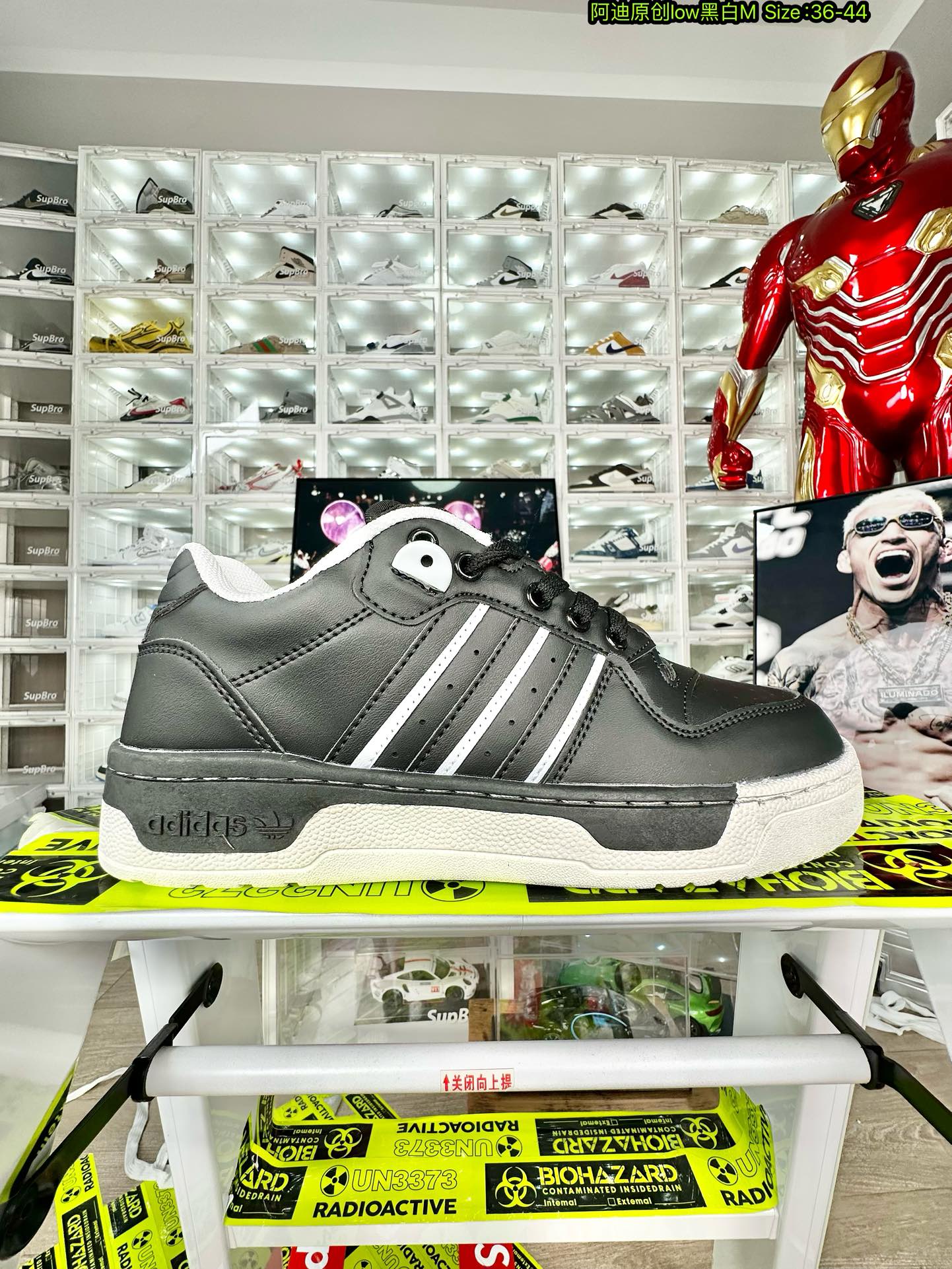  Adidas 阿迪达斯 阿迪 low 黑白 尺码36-44 男女码现货