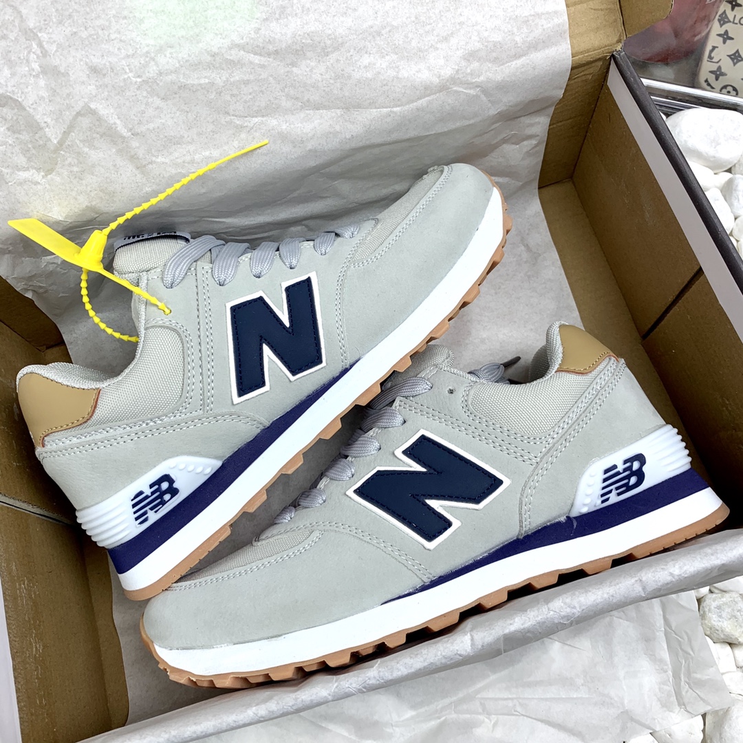  NBw574棕蓝  B1实拍 套楦工艺 激光打孔 正确版型 完美做工 质量保证 尺码36-44 男女码现货