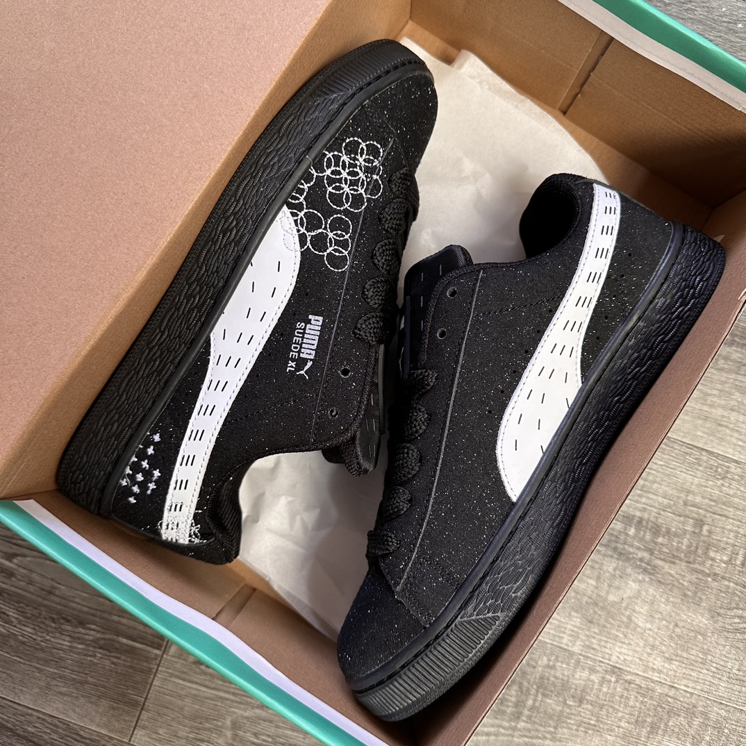 PUMA Suede XL 彪马面包鞋 满天星黑白 尺码36-44 男女现货