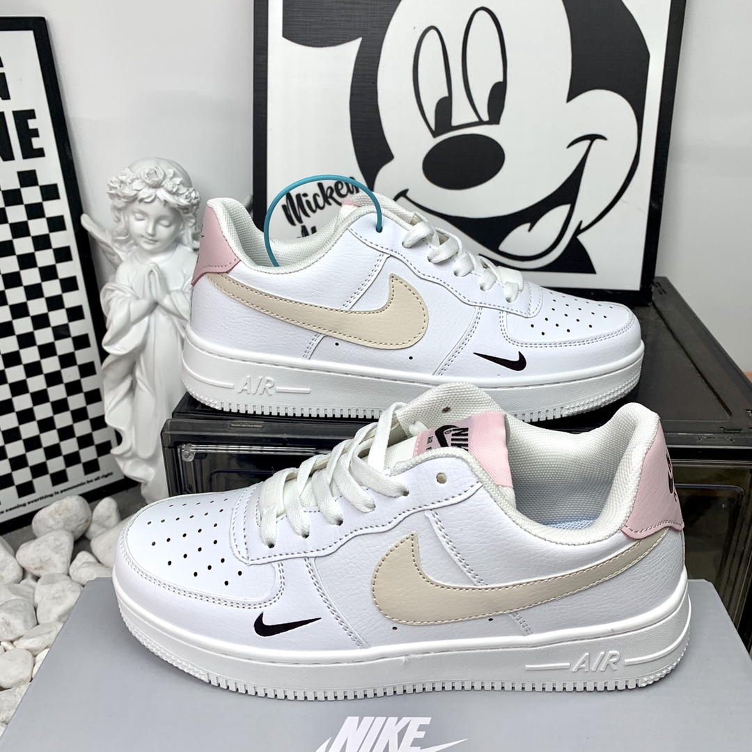 NK Air Force 1 Low AF1 空军一号低帮白米粉 码数36-44 男女现货