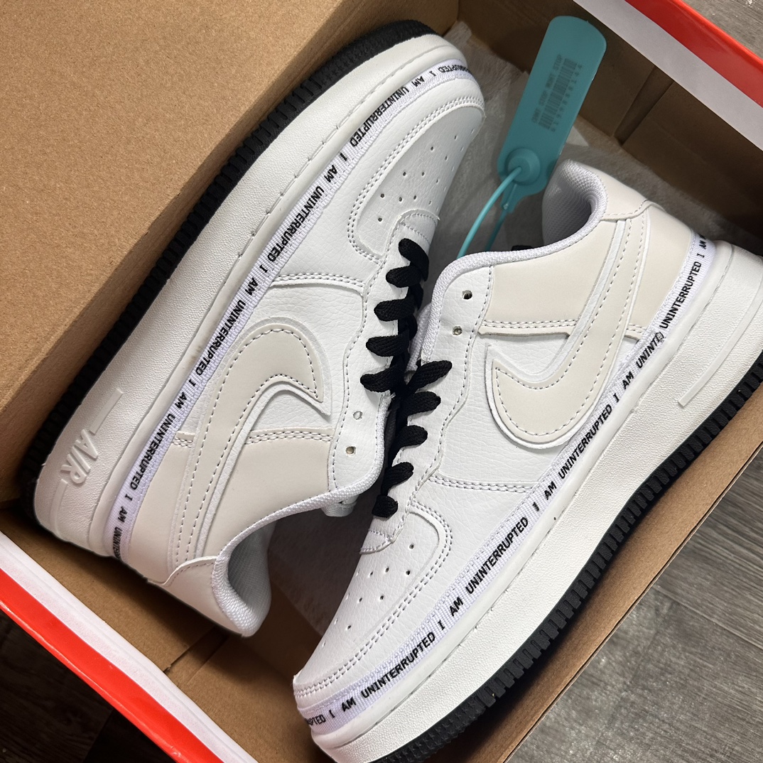  Nike AF1 空军一号 马克笔白黑 36-44码 男女现货