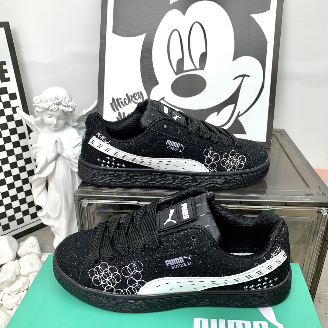  PUMA Suede XL 彪马面包鞋 满天星黑白 尺码36-44 男女现货