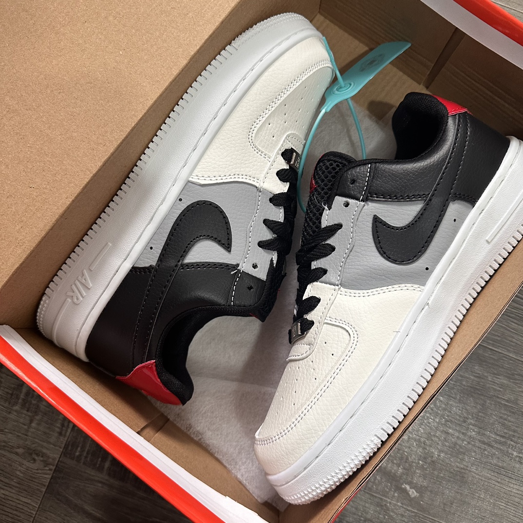  Nike AF1 空军一号  白灰黑 36-44码 男女现货