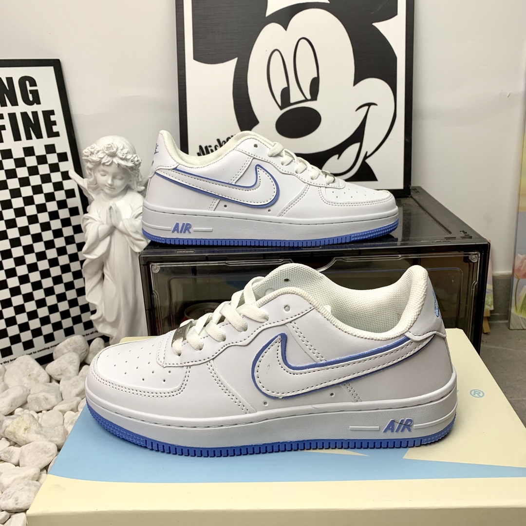 Nike AF1 空军一号 大学蓝 尺码36-44 男女码现货