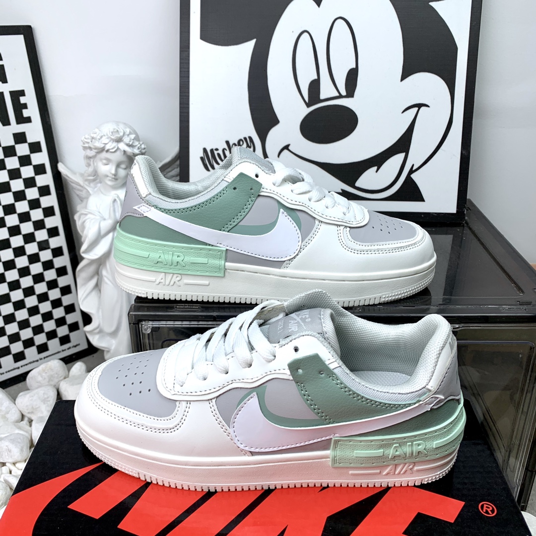 Nike Air Force 空军一号 马卡龙 豆绿 36-44码  男女现货