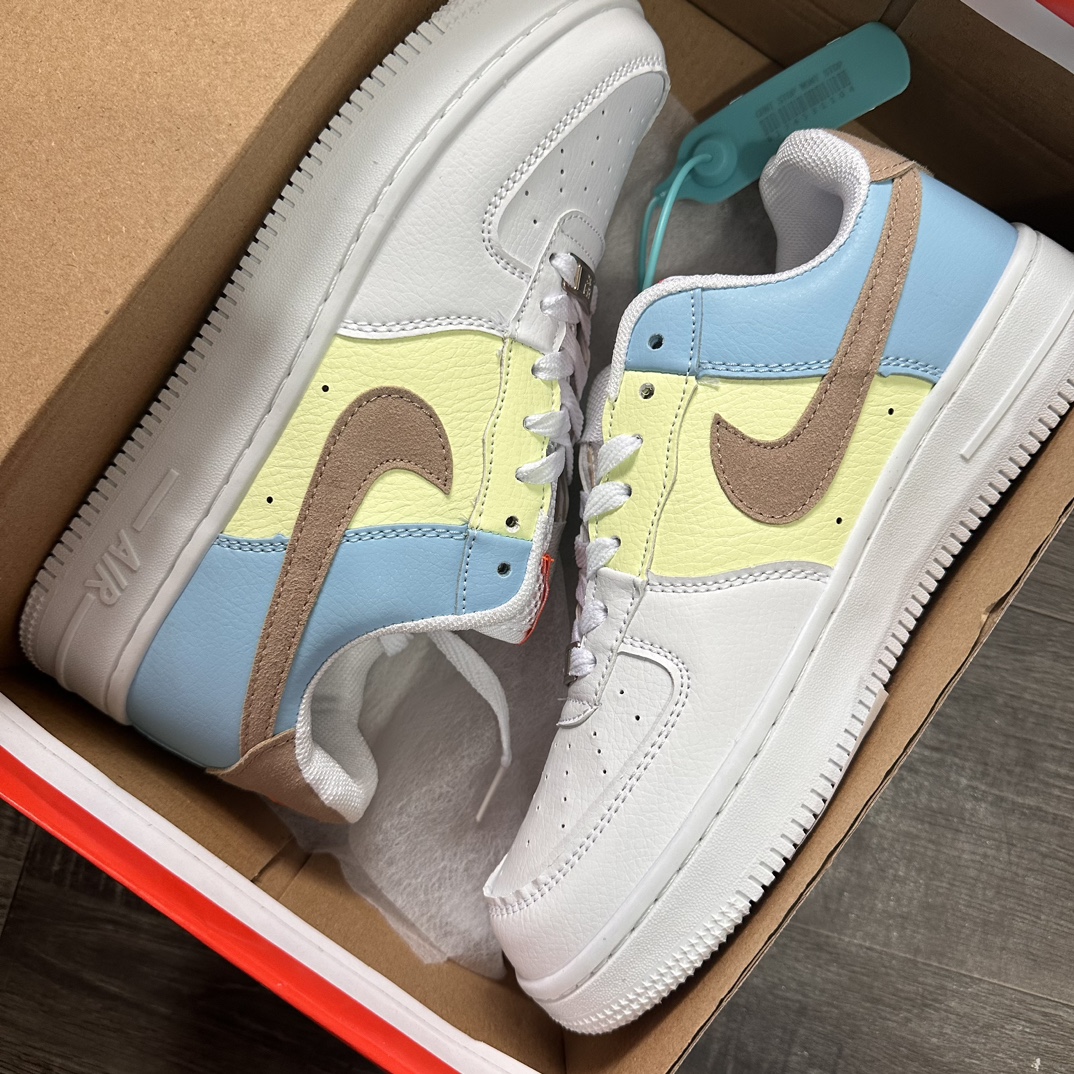  Nike AF1 空军一号  白绿月 36-44码 男女现货